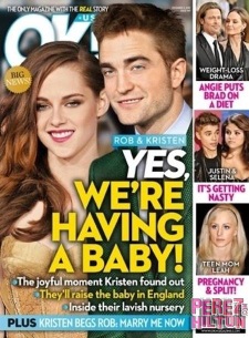 La portada de la revista "OK!" con la bomba noticiosa